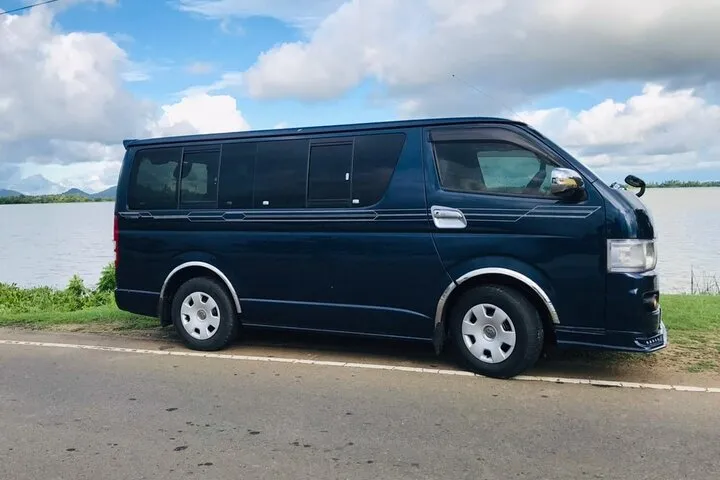 Toyota KDH Van available with driver in Sri Lanka